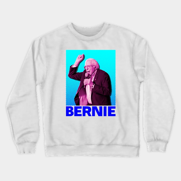 Democratic Party - US Politics - Bernie Sanders Crewneck Sweatshirt by Football from the Left